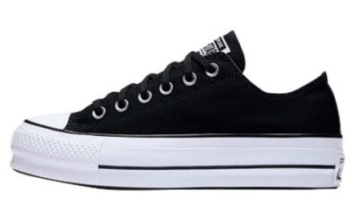 Converse All Star Platform Low Black