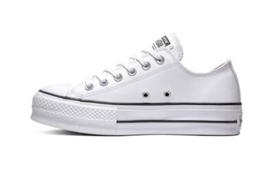 Converse All Star Platform Low White