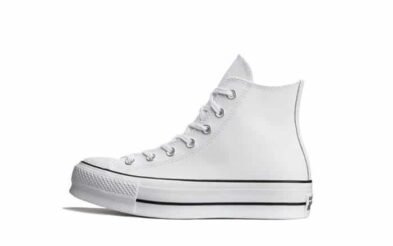 Converse All Star Platform High White