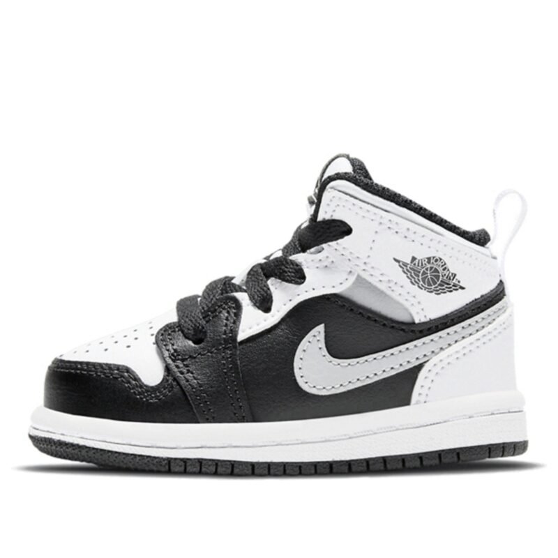 Air Jordan 1 Mid Kids White Shadow