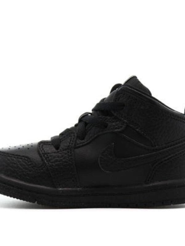 Air Jordan 1 Mid Kids Triple Black