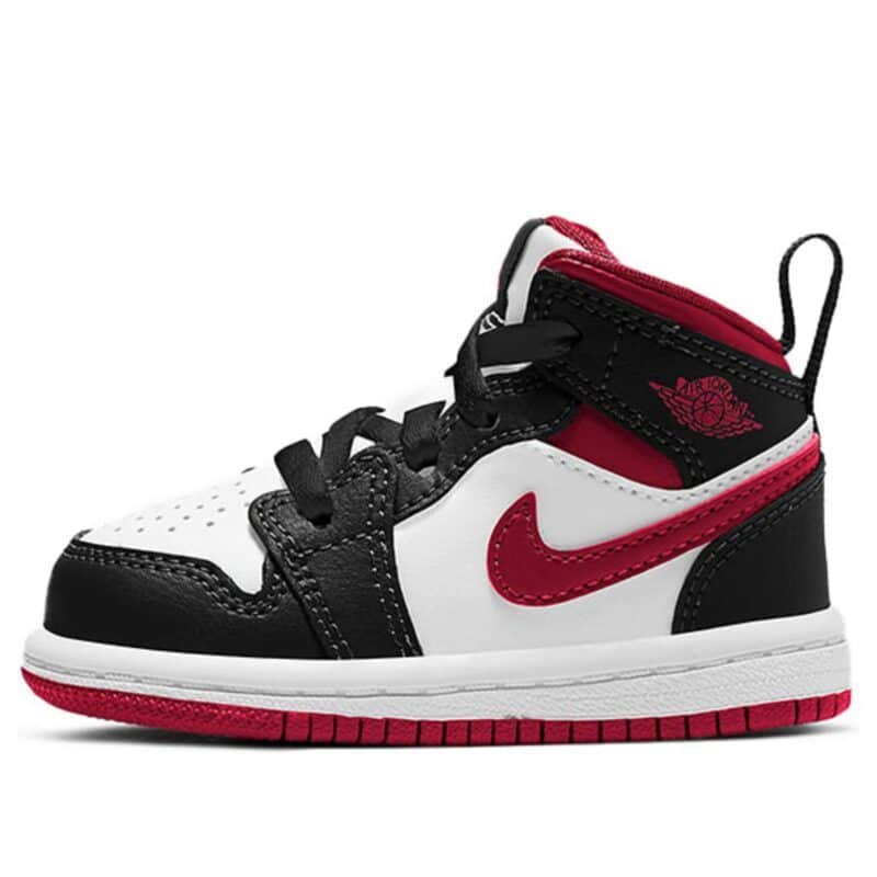 Air Jordan 1 Mid Kids Gym Red