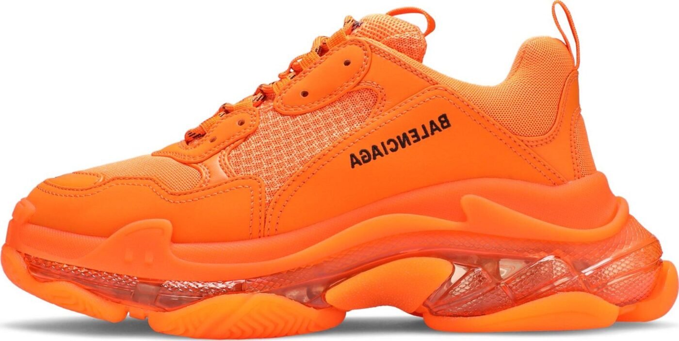 Balenciaga Triple S Sneaker ‘Clear Sole – Orange’