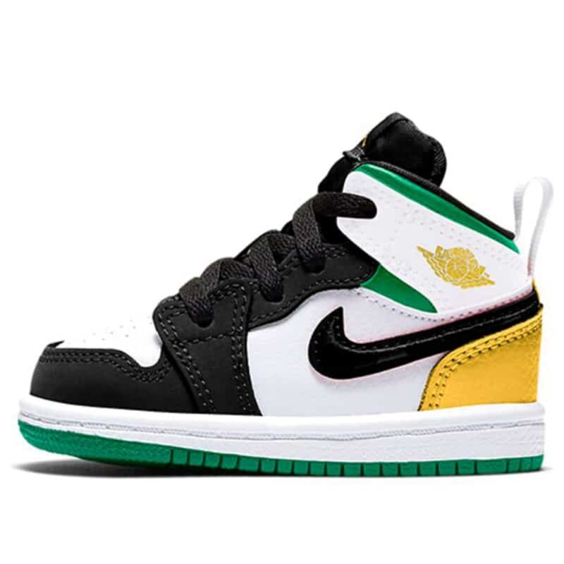 Air Jordan 1 Mid Kids White Red BQ6933-101
