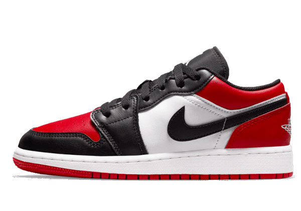 Air Jordan 1 Low Bred Toe (2021)