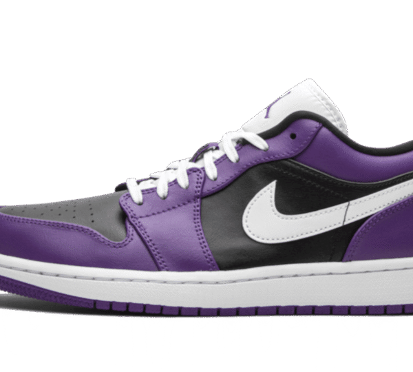 Air Jordan 1 Low Court Purple Black