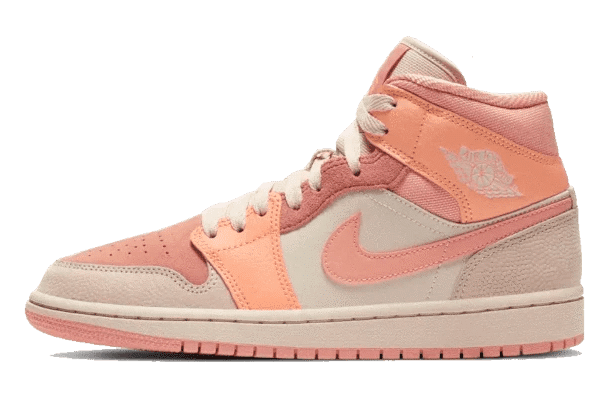 Air Jordan 1 Mid Apricot Orange