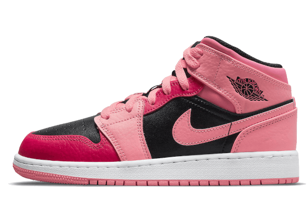 Air Jordan 1 Mid Coral Chalk Pink
