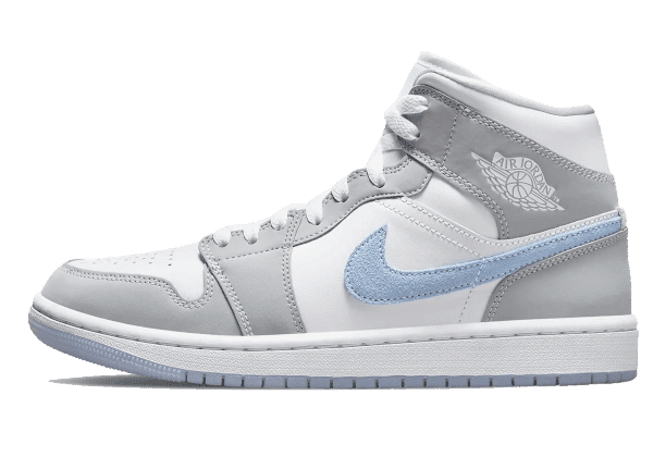 Air Jordan 1 Mid Grey Blue