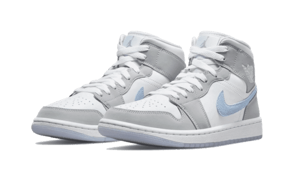 Air Jordan 1 Mid Grey Blue