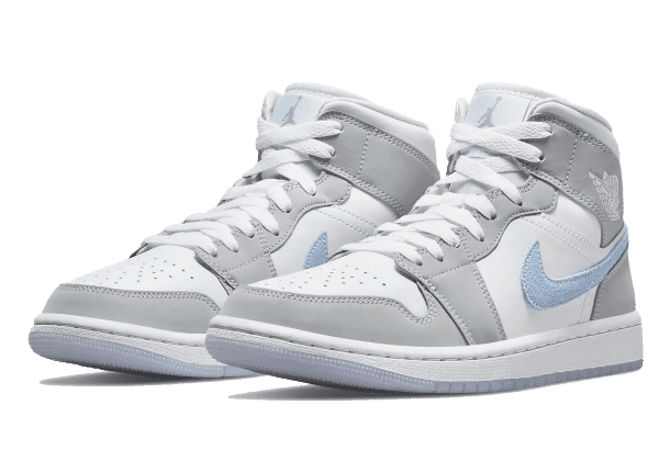 Air Jordan 1 Mid Grey Blue