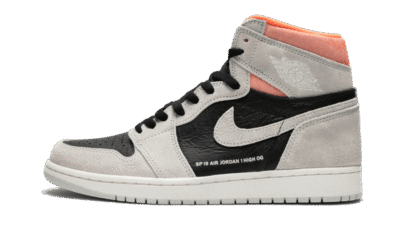 Air Jordan 1 Retro High Neutral Gray Hyper Crimson