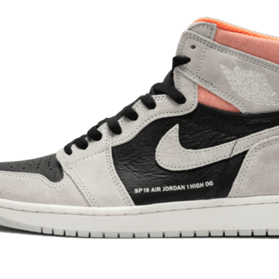 Air Jordan 1 Retro High Neutral Gray Hyper Crimson
