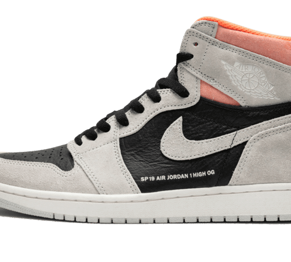 Air Jordan 1 Retro High Neutral Gray Hyper Crimson