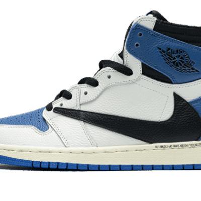 Air Jordan 1 Retro High Og Sp Travis Scott Fragment Military Blue