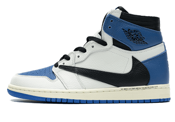 Air Jordan 1 Retro High Og Sp Travis Scott Fragment Military Blue