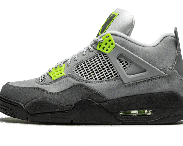 Air Jordan 4 Neon Volt