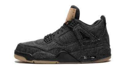 Air Jordan 4 Retro Levis Black