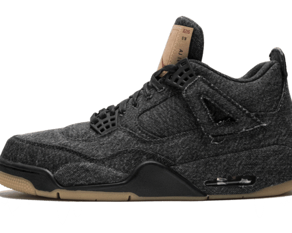 Air Jordan 4 Retro Levis Black