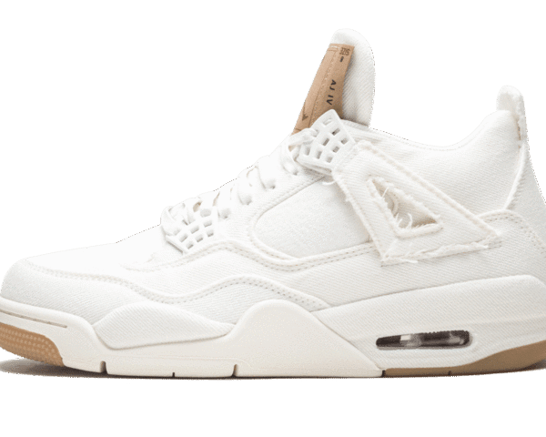 Air Jordan 4 Retro Levis White