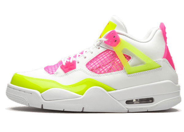 Air Jordan 4 Retro White Lemon Pink
