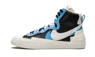 Blazer High Sacai White Black Legend Blue