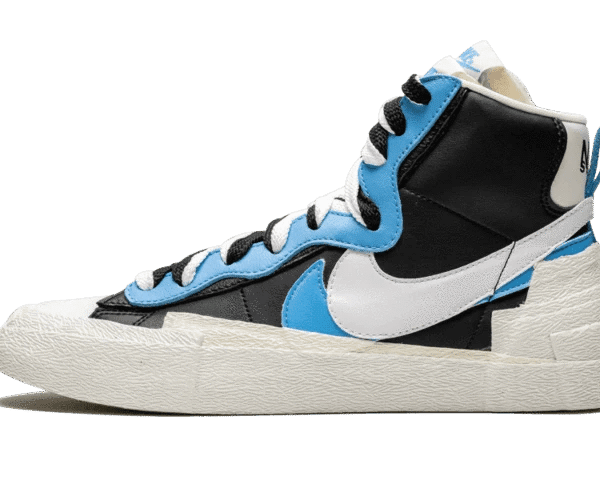Blazer High Sacai White Black Legend Blue
