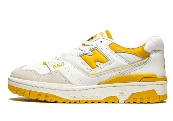 New Balance 550 Sea Salt Varsity Gold