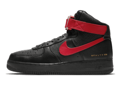 Air Force 1 High Alyx Black University Red