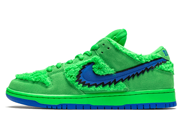 Sb Dunk Low Grateful Dead Bears Green