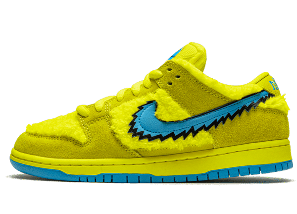 Sb Dunk Low Grateful Dead Bears Yellow