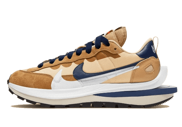Vaporwaffle Sacai Tan Navy