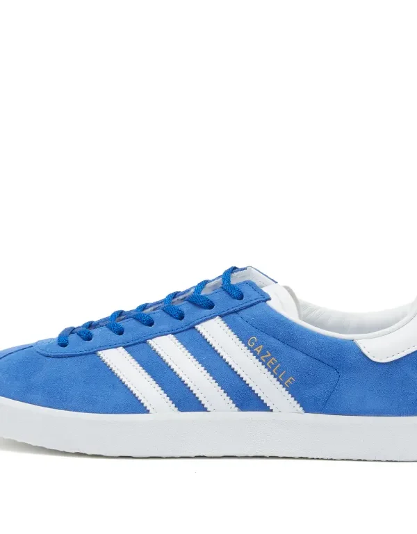 Adidas Gazelle 85 Blue, White & Gold