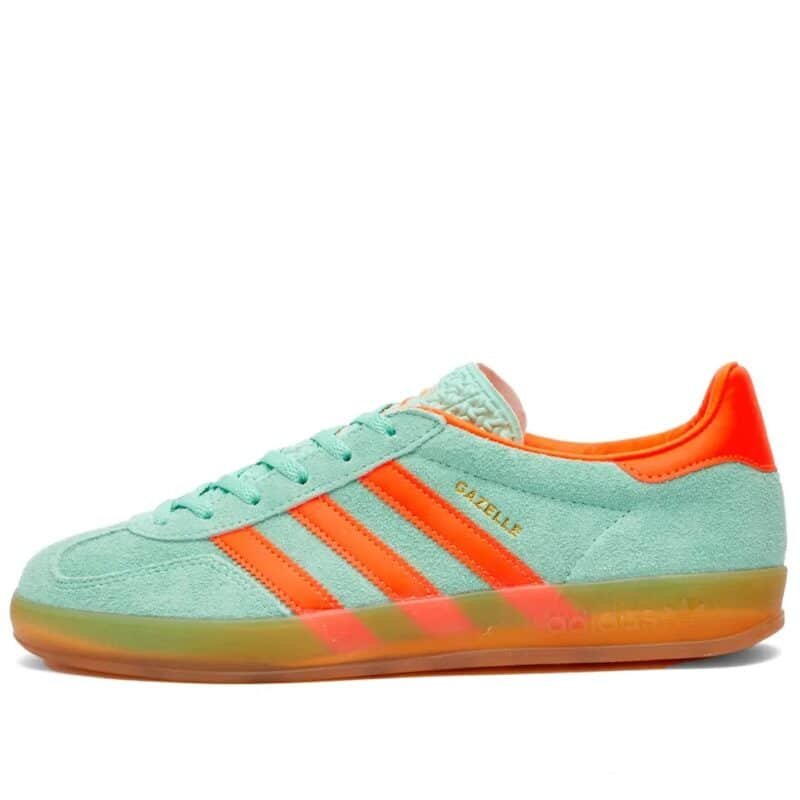 Adidas Gazelle Indoor Pulse Mint & Orange