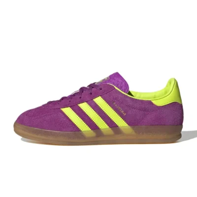 adidas Gazelle Indoor Shock Purple Yellow