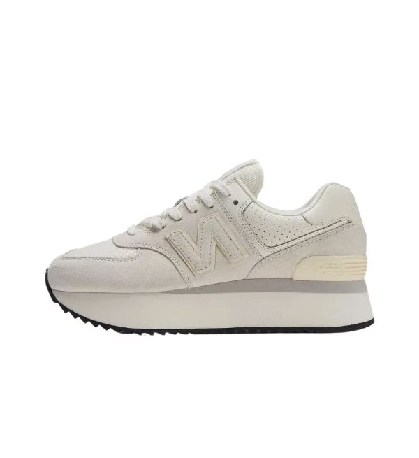 New Balance 574 Platform White