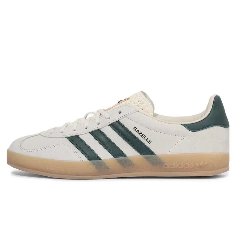 Adidas Gazelle Indoor White Green Gum