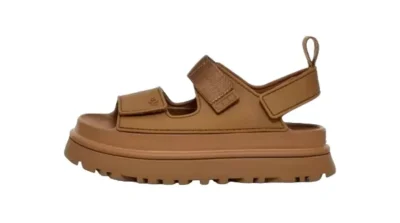 UGG GoldenGlow Sandals Bison Brown