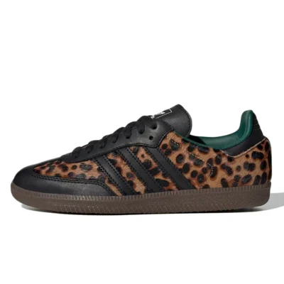 adidas Samba Leopard Black Green