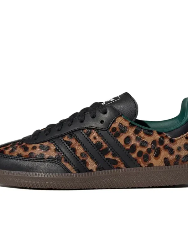 adidas Samba Leopard Black Green